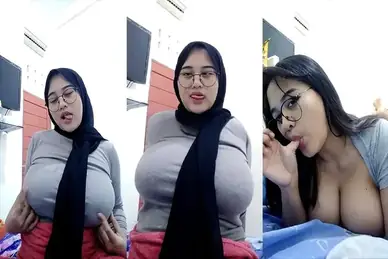 Bokep Indo Acha Hijab Toket Gede Cantik Kacamata